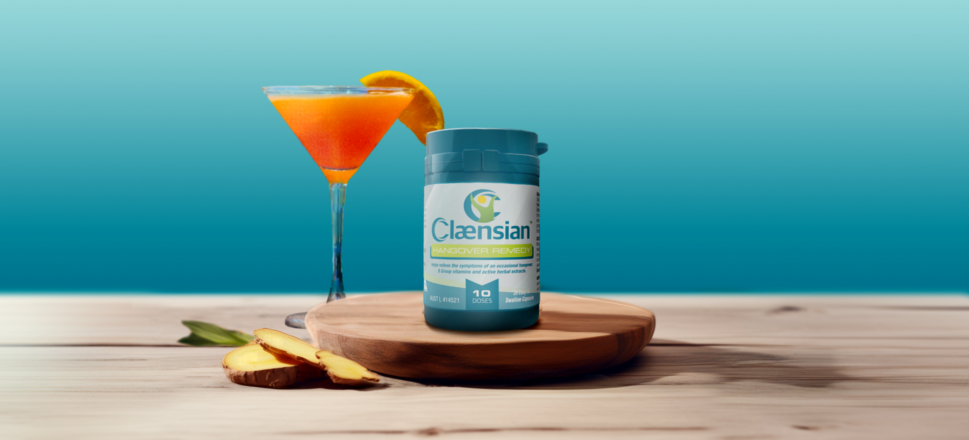 Your new drinking buddy has arrived – Clænsian Hangover Remedy.